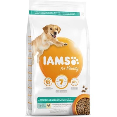 Iams ProActive Health Adult Light in Fat for Sterilsed/Overweight dogs Chicken 12 kg