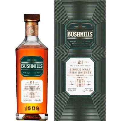 Bushmills Malt 21 Years Old Triple Wood 46% 0,70 l (čistá fľaša)