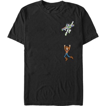 ZOOT. Fan Черна мъжка тениска Pixar Pocket Pals ZOOT. Fan | Cheren | МЪЖЕ | L