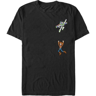 ZOOT. Fan Черна мъжка тениска Pixar Pocket Pals ZOOT. Fan | Cheren | МЪЖЕ | L