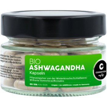 Cosmoveda Ашваганда капсули - Био - 80 капсули