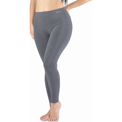 EcoBamboo Bambusové klasické dlhé legíny 95031P Sivá