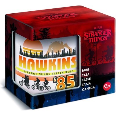 STOR Keramický hrnček STRANGER THINGS 325 ml