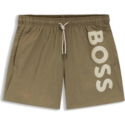 HUGO BOSS Бански гащета BOSS Octopus swimming shorts - Brown (Open Brown)