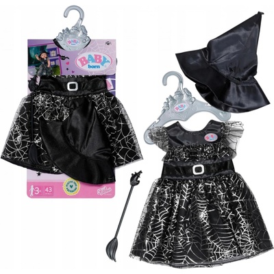 Zapf Creation BABY born Kostým čarodějnice 43 cm – Sleviste.cz