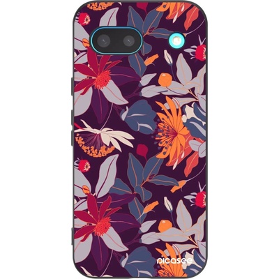 Picasee silikonový černý Google Pixel 8 Purple Leaf