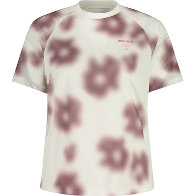 Maloja Дамска тениска Maloja Women's LancyM. Running shirt - Shaded White Shadow (916-6982-0213)