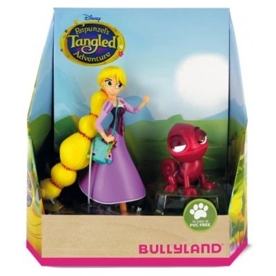 Bullyland Rapunzel 2-dielna sada Rapunzel a červený Pascal