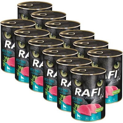 RAFI Cat Sterilised Пате с Туна 12 x 400 г
