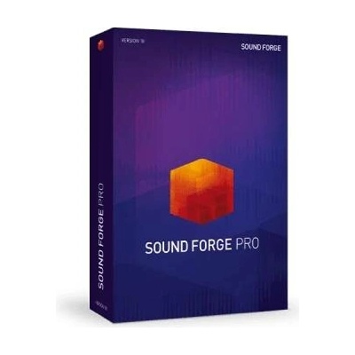 SOUND FORGE Pro 18 - Nový uživatel