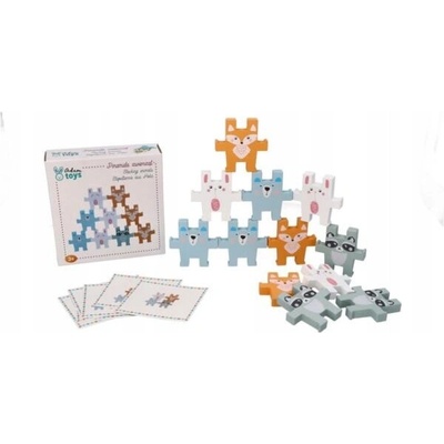 Adam Toys stavebnice pyramida zvířátek