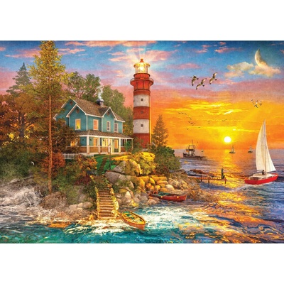 Gibsons - Puzzle Lighthouse Island - 500 piese