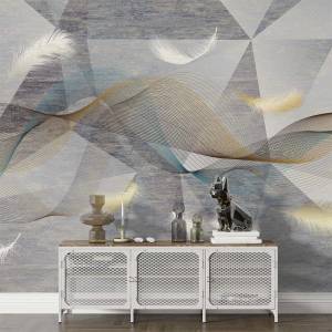 Art Gift Decor Фототапет Падащи пера