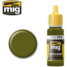 AMMO by MIG Jimenez Russian Green Base 17ml / A.MIG-932 AMIG0932