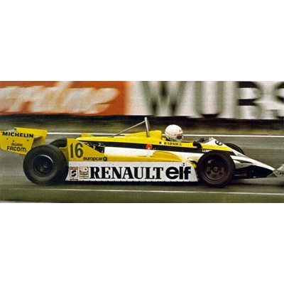 154 Renault RE30 German GP practice Arnoux 1:24
