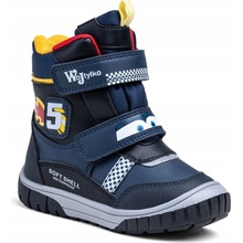 Wojtylko 1Z23031 modré detské zimné topánky