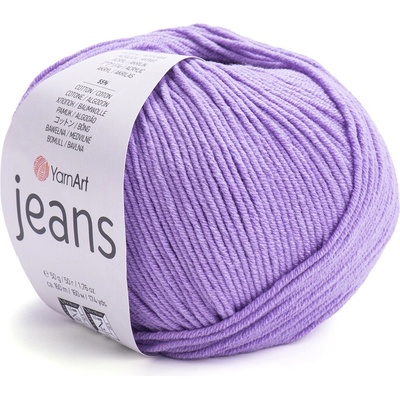 Yarn Art příze YarnArt Jeans 72 fialová levandule