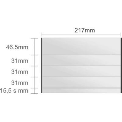 Triline Ac227/BL Alliance Classic násten.tabuľa nástenná tabuľa 217 x 155 mm