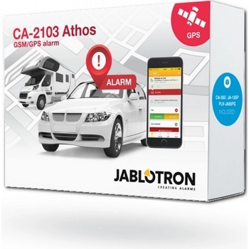 Sada GSM/GPS autoalarmu Jablotron CA-2103, CA-550, JA-185B a PLV-JA85PG