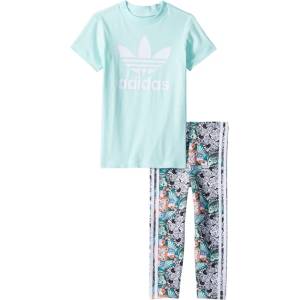 Adidas Детски комплект за момичеadidas i zoo tset d98813