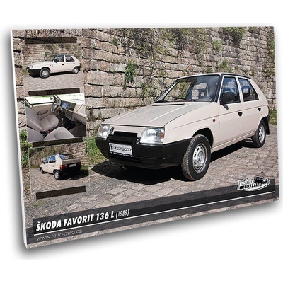 Obraz č. 13 - ŠKODA FAVORIT 136 L (1989) 100x70 cm