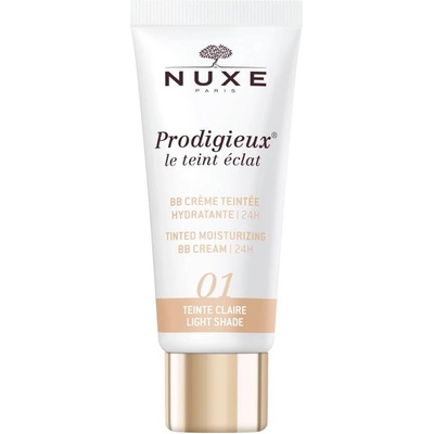 NUXE Prodigieux Хидратиращ BB крем за лице, 01 светъл нюанс, 30 ml