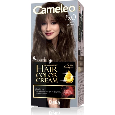 Delia Cameleo barva na vlasy 5.0 světle hnědá