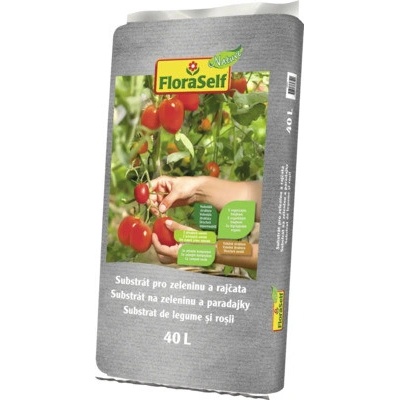 FloraSelf Nature na zeleninu a rajčiny 40 l