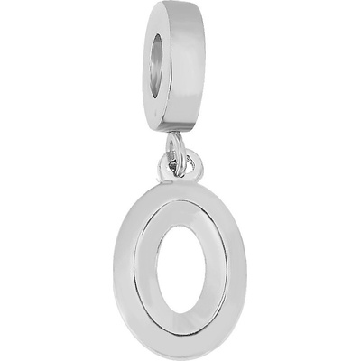 Linda's Jewelry Prívesok na náramok Písmeno O chirurgická oceľ IP066