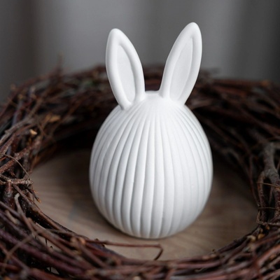 Storefactory Veľkonočná dekorácia Meja White 14 cm