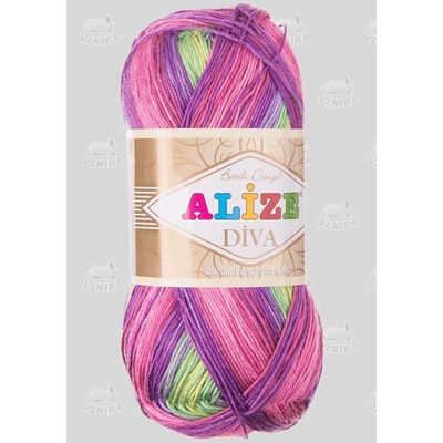 Alize Příze Diva Batik Varianta: 3241