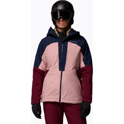 Columbia Дамско скиорско яке Columbia Liftline eraser pink/collegiate navy/rich wine