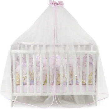 Lorelli Балдахин за бебешко легло Lorelli - Тюл, 480 x 150 сm, Розов (20051170005)