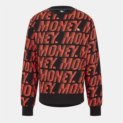 Money Блуза Money Mens Zoom Black Crew Sweatshirt - Black