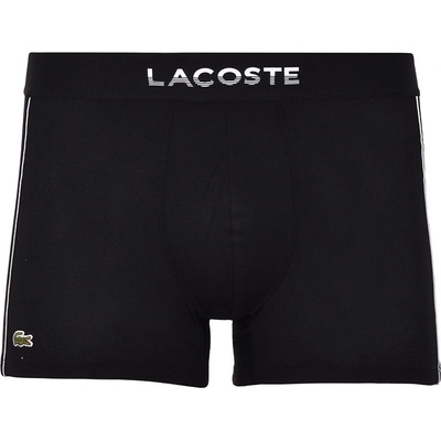 Lacoste Men’s Breathable Technical Mesh Trunk 1P black/white