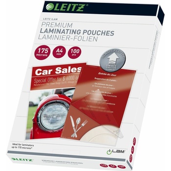 Leitz Laminovacia fólia A4 UDT 74830000 175mic crystal clear 100 ks/bal.