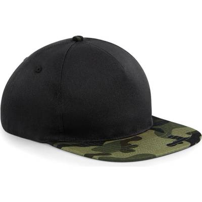 Beechfield Camo čierna-woodland