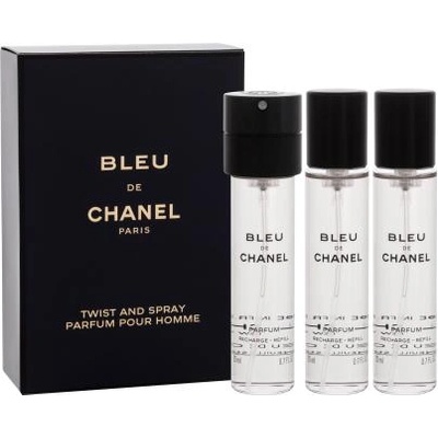 CHANEL Bleu de Chanel 3x20 ml парфюм пълнител за мъже
