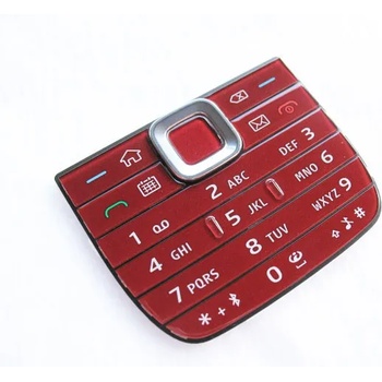 Nokia Клавиатура за Nokia E75 червена външна - нова