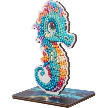Craft Buddy Комплект за диамантена бродерия, Craft Buddy, Crystal Art Buddies, Водно конче, 7 части