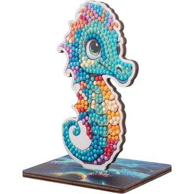 Craft Buddy Комплект за диамантена бродерия, Craft Buddy, Crystal Art Buddies, Водно конче, 7 части