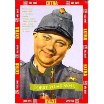 Dobrý voják Švejk , papírový obal DVD