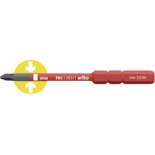 Bit křížový PH0/75 mm 1000 V Phillips slimBit electric WIHA-43116