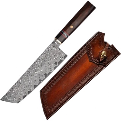 Дамаски кухненски нож harahu su-26685 - Кафяв kp26685 (su-26685)