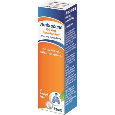 AMBROBENE 60MG TBL EFF 20