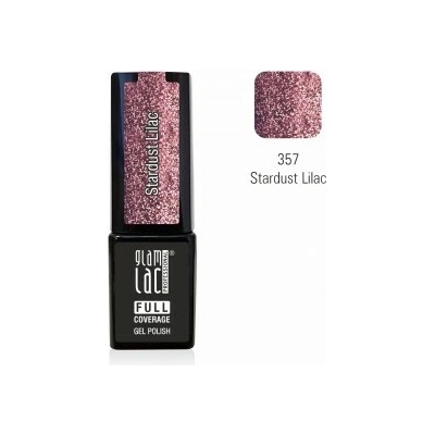 GlamLac Gel lak fialový 357 Stardust Lilac 6 ml
