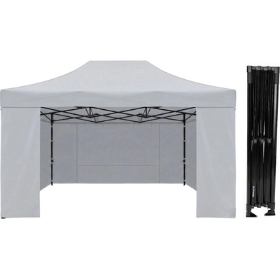 TENTino STEEL HEXAGON 3x4, 5 m 5A - ŠEDÁ