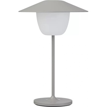 Image 1 of blomus Преносима настолна лампа ANI MINI, 21 см, LED, сателитно сив, алуминий, Blomus (BM67074)