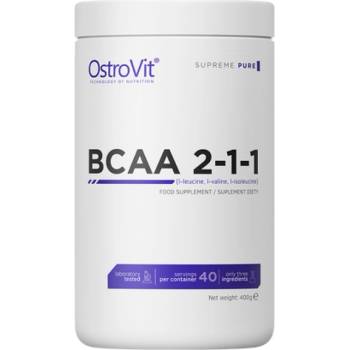 Image 1 of OstroVit BCAA 2: 1: 1 Powder [400 грама] Неовкусен