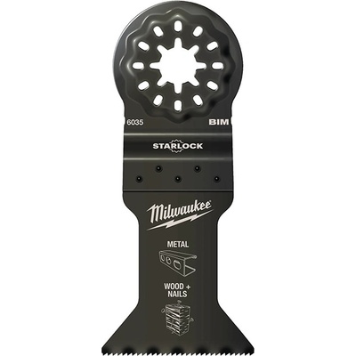 Nôž na ponorné rezy do multimateriálu 43x47mm MT Milwaukee /48906035/